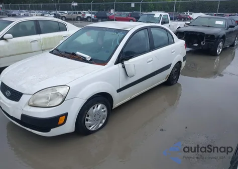 2007 Kia Rio Lx z USA, uszkodzony, nr VIN KNADE123676238603